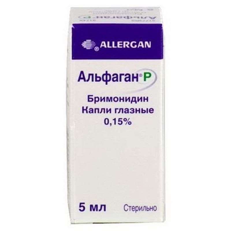 Alphagan P eye drops 0.15% 5ml buy stimulating effect on alpha2-adrenergic receptors