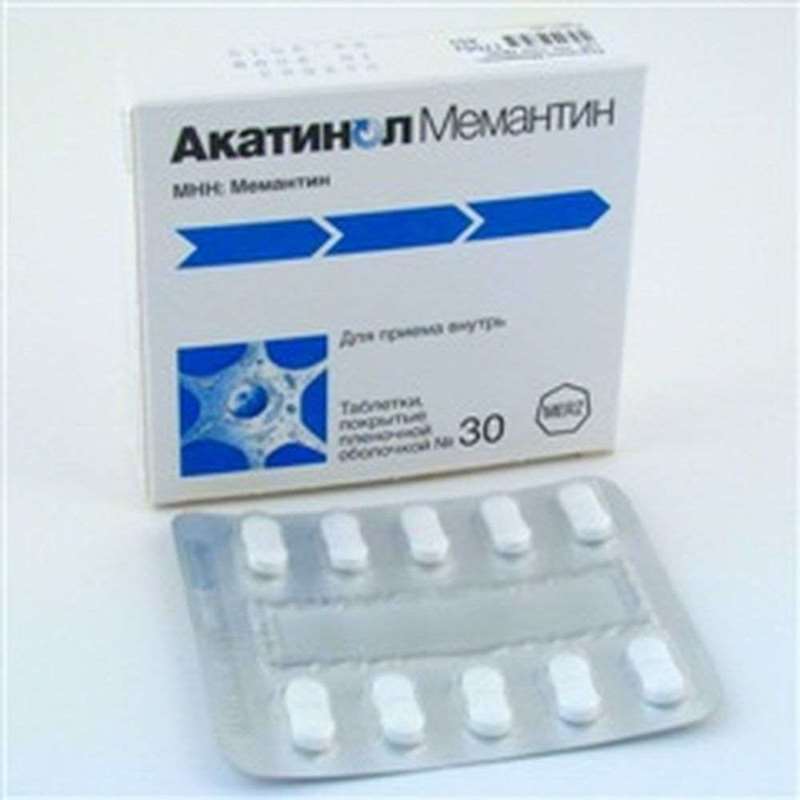 Akatinol Memantine 10mg 30 pills buy improving cerebral metabolism online