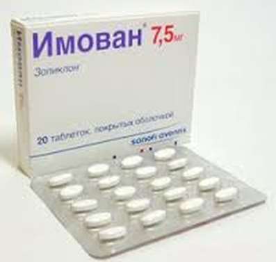 Imovane (Zopiclone, Zopiclonum) 7.5mg 20 pills buy hypnotics online