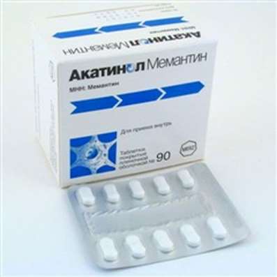 Akatinol Memantine 10mg 90 pills buy drug improving cerebral metabolism